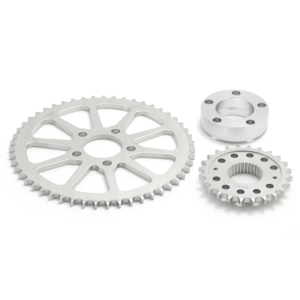 Chain Drive Sprocket Conversion Kit for Harley Dyna Wide Glide FXDWG FXD