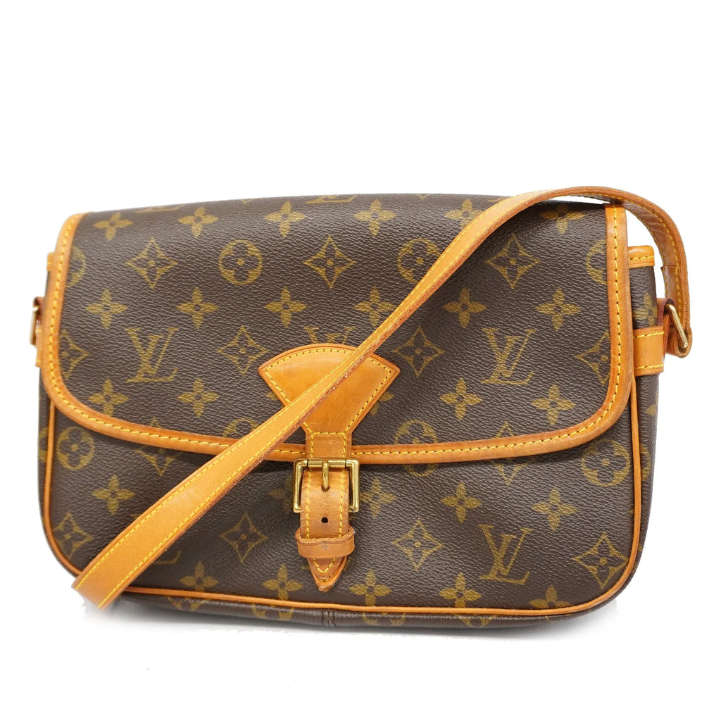 Pre-Owned Auth Louis Vuitton Monogram Sologne M42250 Women's Shoulder Bag (Fair)