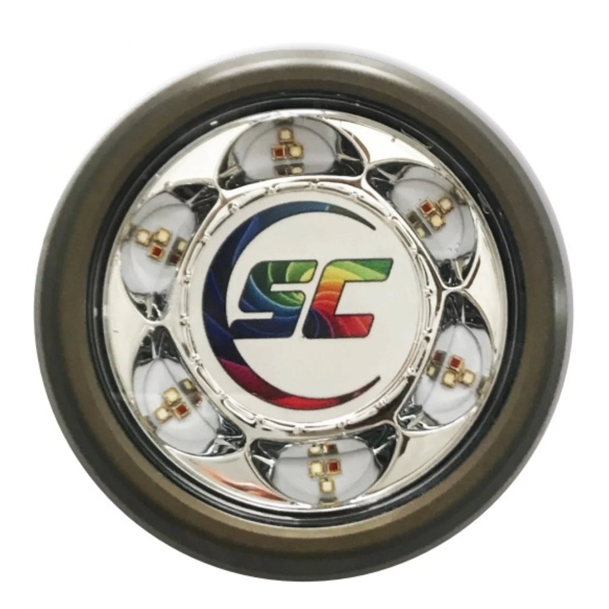Shadow Caster SC3 Underwater LED Light GW 12v Aluminum Thru-Hull
