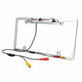 US Car License Plate Frame Backup Rear View Camera Night Vision Parking 8IR CMOS