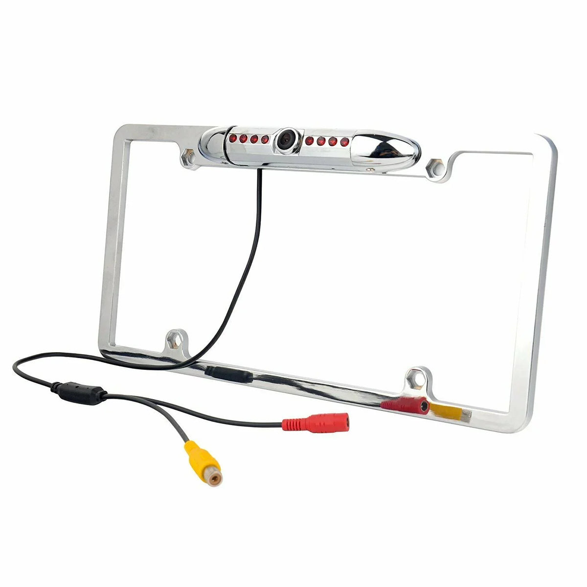 US Car License Plate Frame Backup Rear View Camera Night Vision Parking 8IR CMOS
