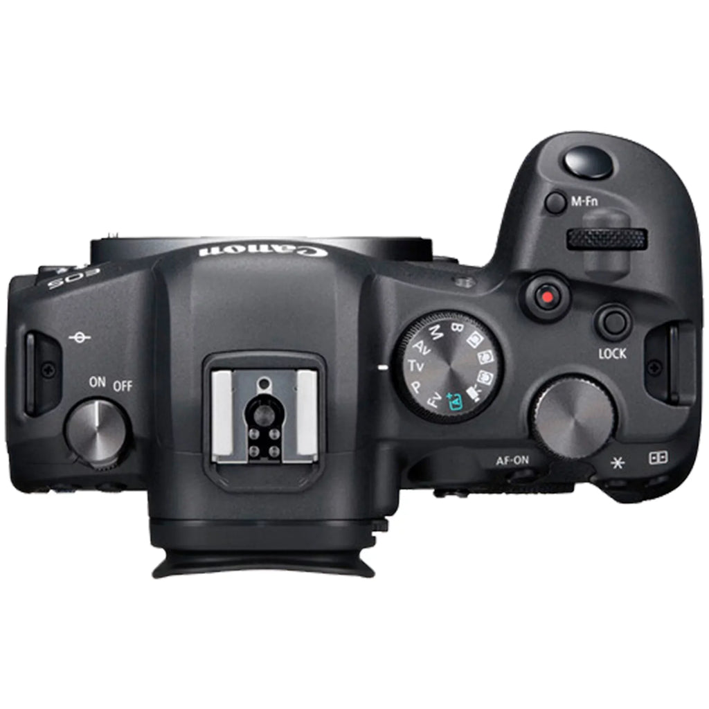 Canon EOS R6 Mirrorless Digital Camera (Body Only) with EF Mount Adapter + 64GB SanDisk + Case + ZeeTech Accessory