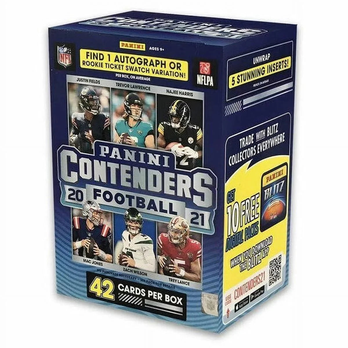 2021 NFL Panini Contenders Blaster Box (Factory Sealed)
