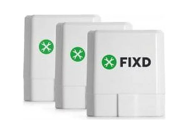 FIXD Bluetooth OBD2 Scanner for Car - Car Code Readers & Scan Tools for iPhone & Android - Wireless OBD2 Auto Diagnostic Tool to Check Engine & Fix All Cars & Vehicles ‘96 or Newer (3 Pack)