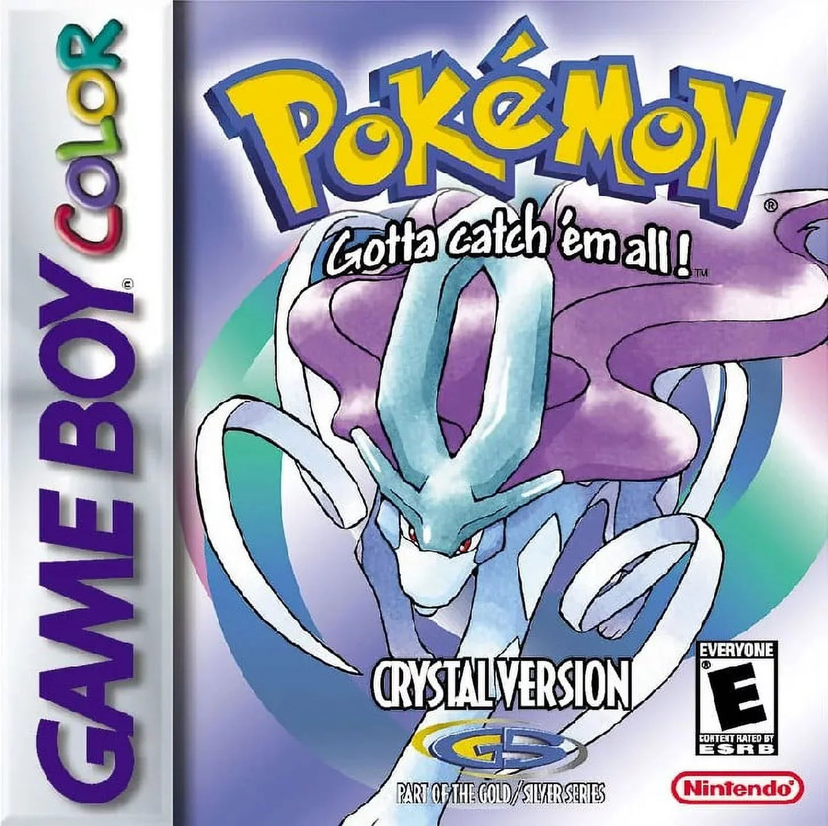 Restored Pokemon Crystal Version (Nintendo Game Boy Color, 2001) (Refurbished)