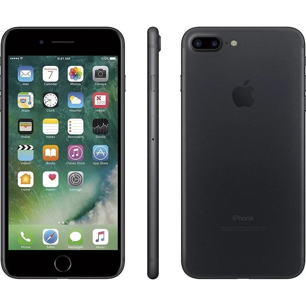 Restored Apple iPhone 7 Plus 128GB, Black - Unlocked GSM (Refurbished)