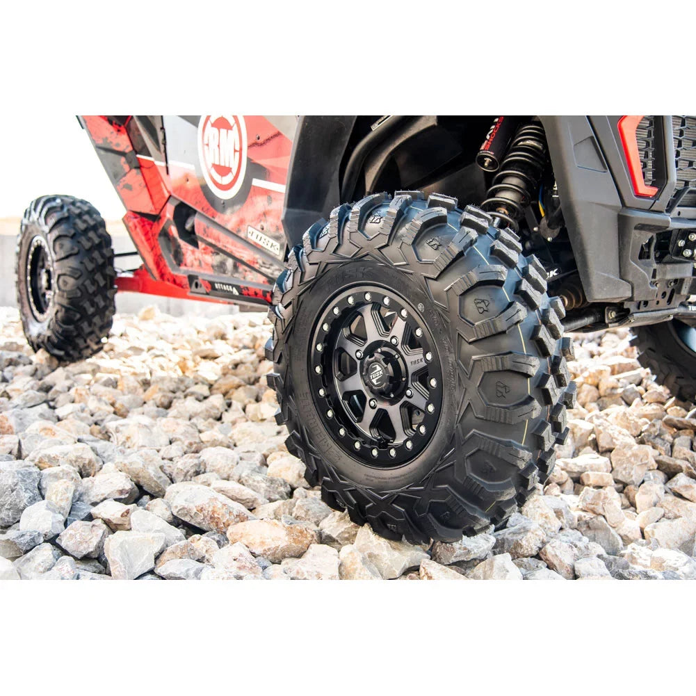 (4 Pack) Tusk Megabite Radial Tire 25x8-12 For POLARIS RZR 900 Trail Fox Edition 2020