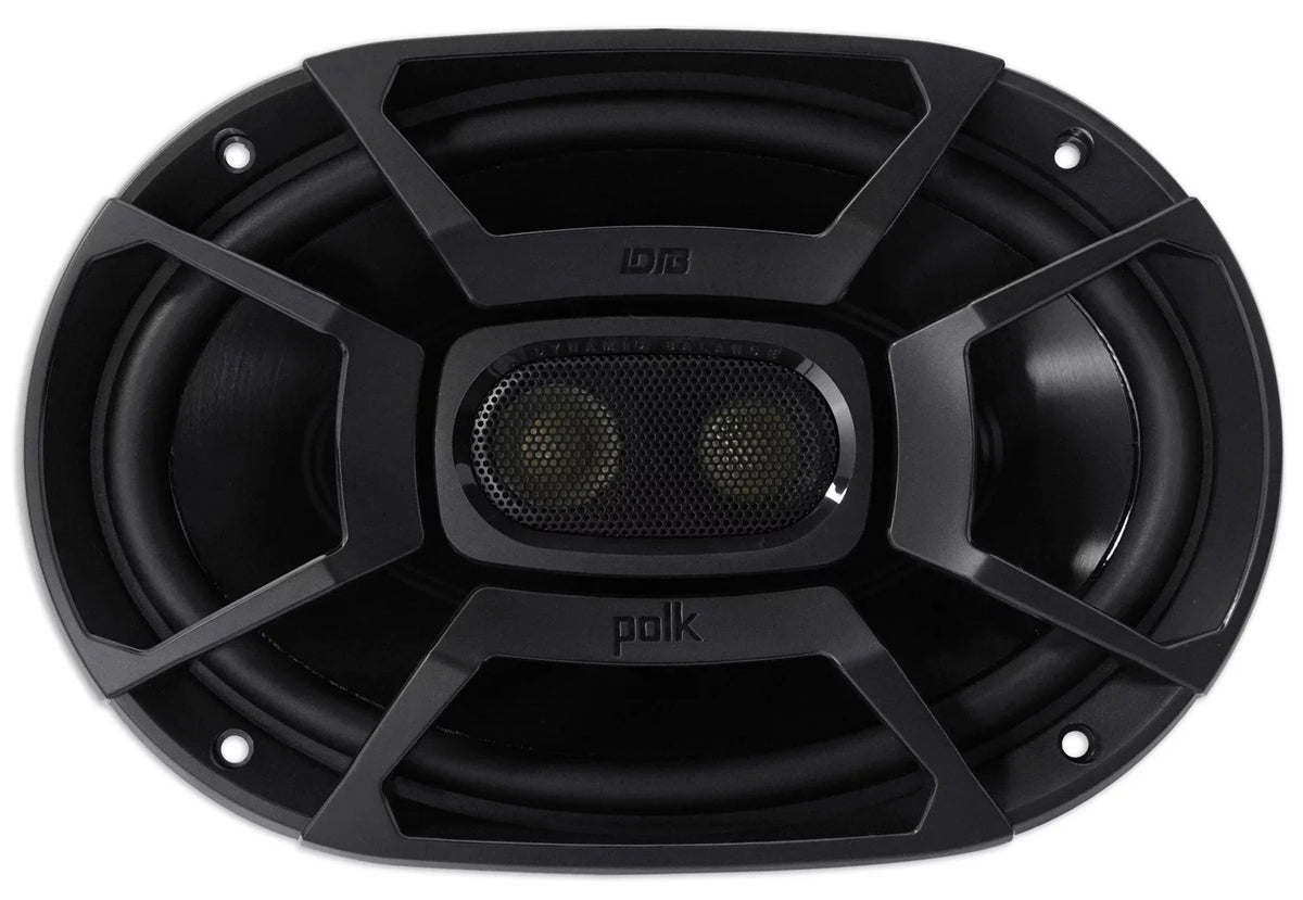 (2) Polk Audio DB692 6X9" 450 Watt Car Vessel Speakers + Rockmat