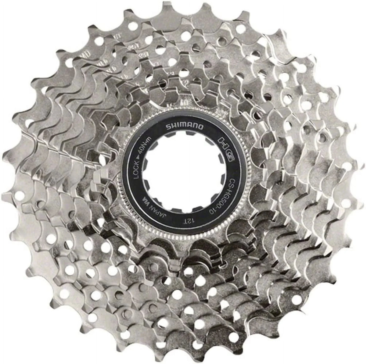 Shimano Tiagra CS-HG500 HyperGlide 10-Speed Road Cassette 11-25T Silver