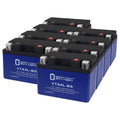 YTX4L-BS Lithium Replacement Battery Compatible with Bombardier Quest 500 2002 - 8 Pack