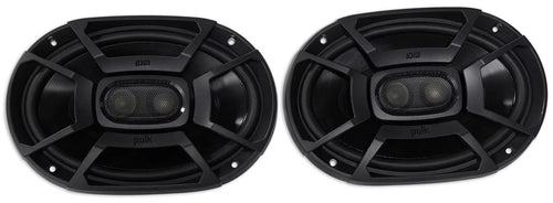 (2) Polk Audio DB692 6X9" 450 Watt Car Vessel Speakers + Rockmat