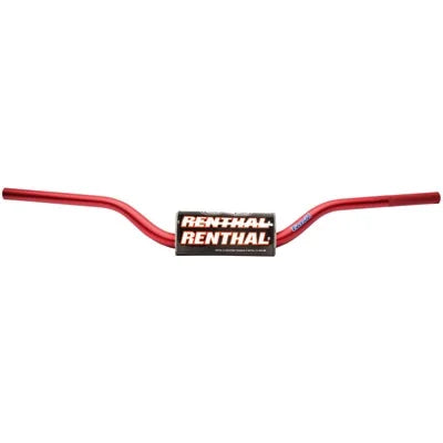 Renthal 1 1/8" FatBar Ricky Carmichael Bend Red for KTM 125 SX 2012-2018