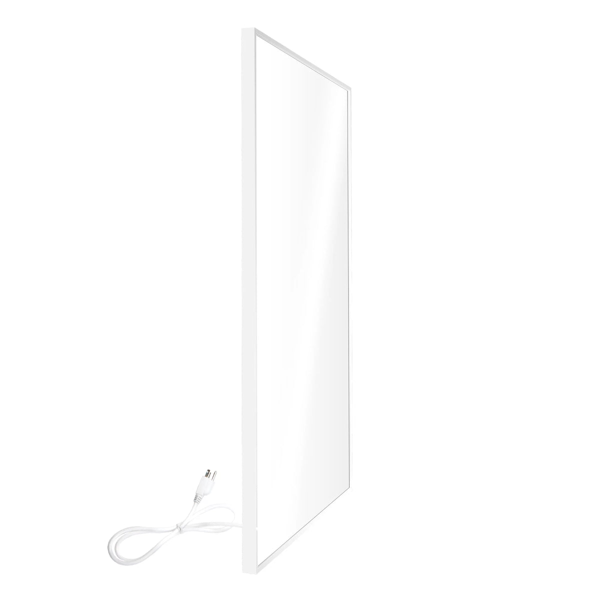 WarmlyYours New Ember Flex Radiant Panel Heater- White 500W 35” x 24” Plug in or Hardwired