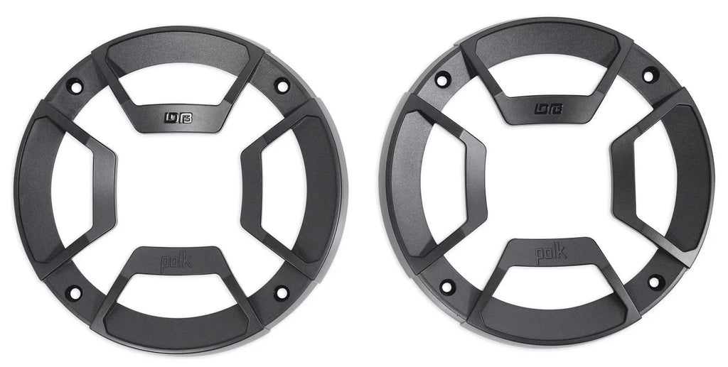 (2) Polk Audio DB522 5.25" 600w Car Audio Craft Speakers Bundle with (2) Rockville RPB1 10 Watt