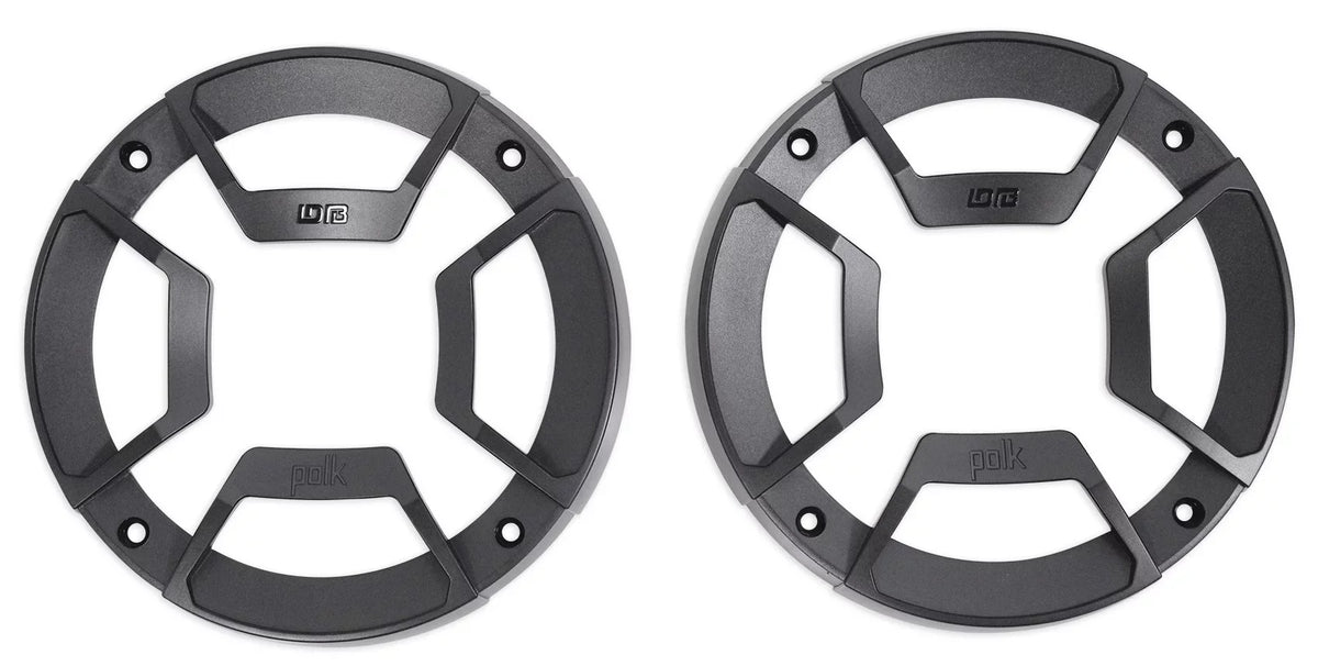 (2) Polk Audio DB522 5.25" 600w Car Audio Craft Speakers Bundle with (2) Rockville RPB1 10 Watt
